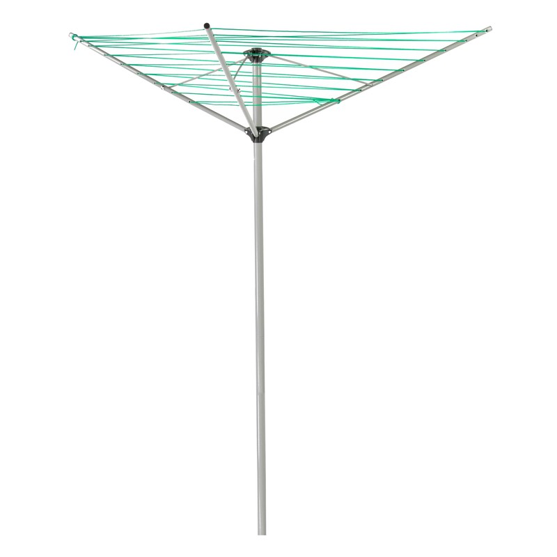 KCT 3 Arm Outdoor Rotary Washing Line - 30m Clothes