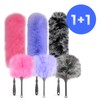 Astonish duster/duster 1+1 (large/small), color color_large (mix) + small (purple) large (mix) + small (purple) / 아스토니쉬 먼지떨이개/먼지털이개 1+1(대/소), 색상색상_대(믹스)+소(보라)대(믹스)+소(보라)