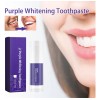O Purple White Toothpaste Long-lasting Fresh Breath Rem 7006