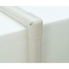 Inaba Denko SC-140-W Cosmetic Pipe Cover Slim Corner Elevation 90°