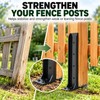 Fence Post Repair Kit for Reinforcing Fence Posts – Heavy-Duty