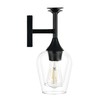 Onesto Lighting Paris Modern Black Bathroom Wall Light Fixtures Over