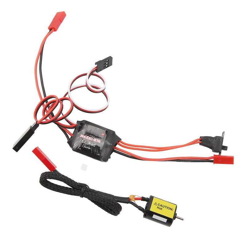 Rc Brushed Motor Esc Combo Low Noise High Torque 030