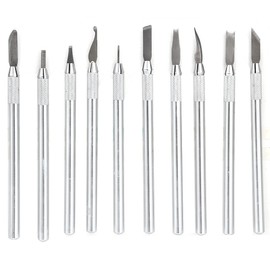 10Pcs Iron-nickel Alloy DIY Carving Pen Engraving Knife Jewelry Making Tool