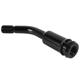 KIMISS 5 Inch Car Gear Knob Extender, Straight Gear Lever Extension for T4 1990-2003, Black