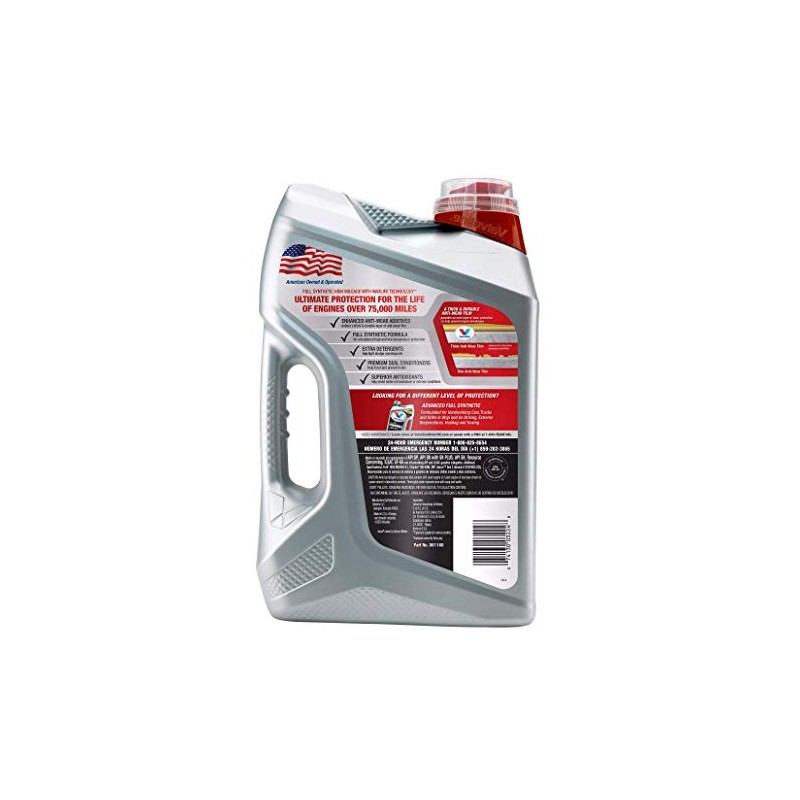 Valvoline Full Synthetic High Mileage with MaxLife Technology SAE 0W-20