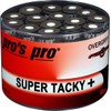 Generisch Pro's Pro Super Tacky Plus Overgrip for Tennis, Badminton, Padel, Squash, Black, Pack of 60