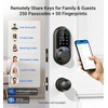 Veise RZ07 Smart Lock, Fingerprint Door Lock, 7-in-1 Keyless Entry
