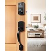 DESLOC A100F Electronic keypad Door Lock with Handle Set, Smart