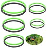 Framendino, 10 Pack Fish Feeding Ring Aquarium Floating 5 Sizes