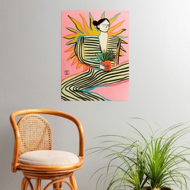 Society6 2021 Poster, 18" x 24", sandrapoliakov Sun Power
