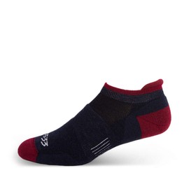 Minus33 Merino Wool Clothing Mountain Heritage - Calcetines ligeros para mujer, diseño de New Hampshire, Patriot, Medium