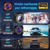 AXYWINBO PTHTECHUS cámaras para automovil, HD1080P Cámara Carro Delantera Trasera