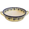 Polish Pottery Small Round Baker with Handles - Eva's Collection