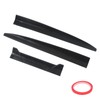 Rear Spoiler Wing Fit for 2011-2018 VW Jetta,3pcs Abs Truck