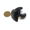 6 Pieces RC toy 40mm 3-blade Plastic Prop Propeller Boat
