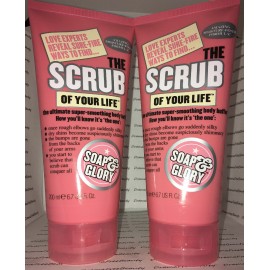Soap & Glory 2 Soap & Glory *The SCRUB of YOUR LIFE* Smoothing Shower Body Buffer 6.7oz. Lot