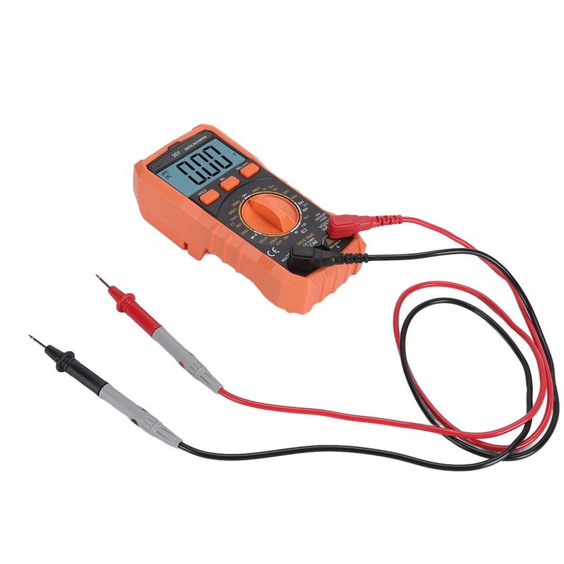 Digital Multimeter Multifunctional HD LCD Display Voltage Current Resistance Tester