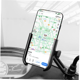 Gadpiparty Adjustable Bike Phone Mount Sturdy Cell Phone Holder for Motorcycle Bicycle Handlebar Easy to Install Durable Aluminum Alloy for Navigation and Hands Use