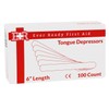 Ever Ready First Aid Wood 6" Tongue Depressors, Medical, All