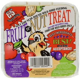C & S Products Fruit n' Nut Treat, 12-Piece