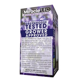 MiracleLED 604607 Red & Blue Grow Light, 6-Pack, Multi-Plant Red 150W