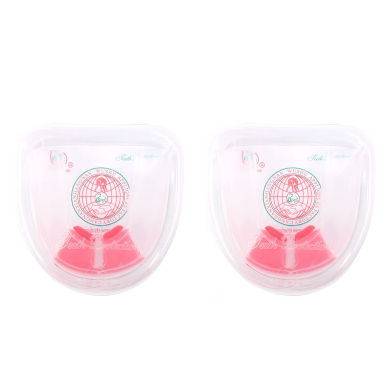 WANGCL Double-sided Mouthguard Adults Teeth Mouth Guard Protective Gear Fight