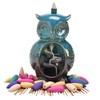 Backflow Incense Burner Cute Owl Ceramic Backflow Incense Cones Holder