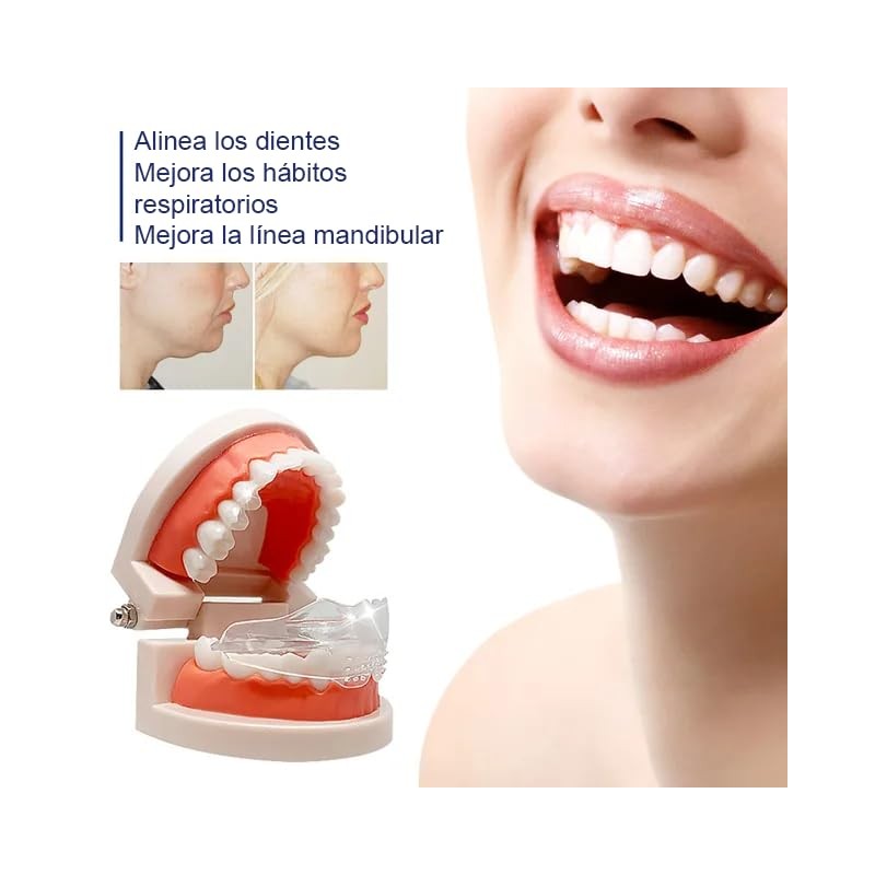 Retenedor De Dientes Para Corrección De Sonrisa. Dispositivo de Ortodoncia