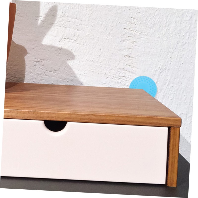 TEHAUX 3sets Door Knob Stopper Wall Protector Pad Easy Stick
