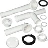 Westbrass 594244-50 14" Tubular Bath Waste & Overflow Assembly with