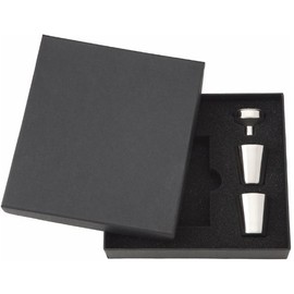 Hip Flask Gift Set with Refill Funnel and 2 Stainless Steel Shot Glasses - Mardi Gras Design - 4 oz Flask, Steel Funnel and Two Stainless Steel Shot Glasses - Gift Box Included