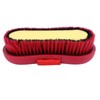 Horse Brush Soft Bristles Skid Resistant Handle Horse Grooming Brush