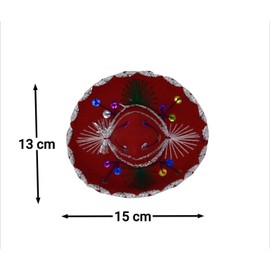 JRStoreMX 5 Mini Sombreros Mexicanos Charro , Mariachi - Decoración Fiesta Mexicana -