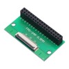 sourcing map FFC FPC Connector Board 34 Pins 0.5mm Socket