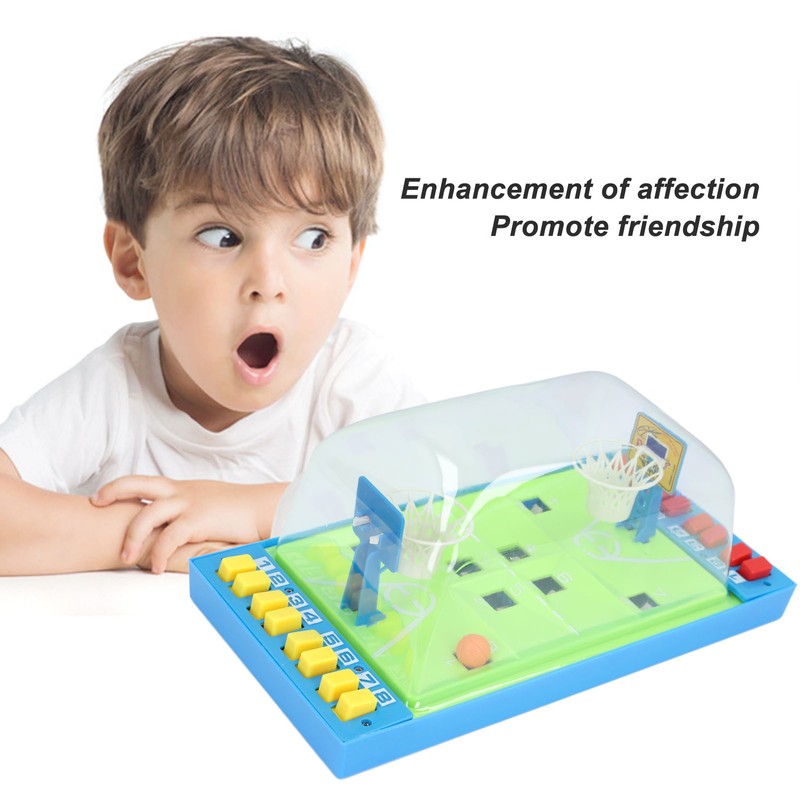 Interactive Basketball Game Toy Improve Finger Dexterity Dual Player Finger