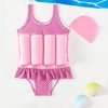 Floaties Swimsuit Toddlers Girls Floating Swim Suit with Arm Floatation
