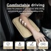 Unbranded Universal Car Center Console Cover Mat PU Leather Car