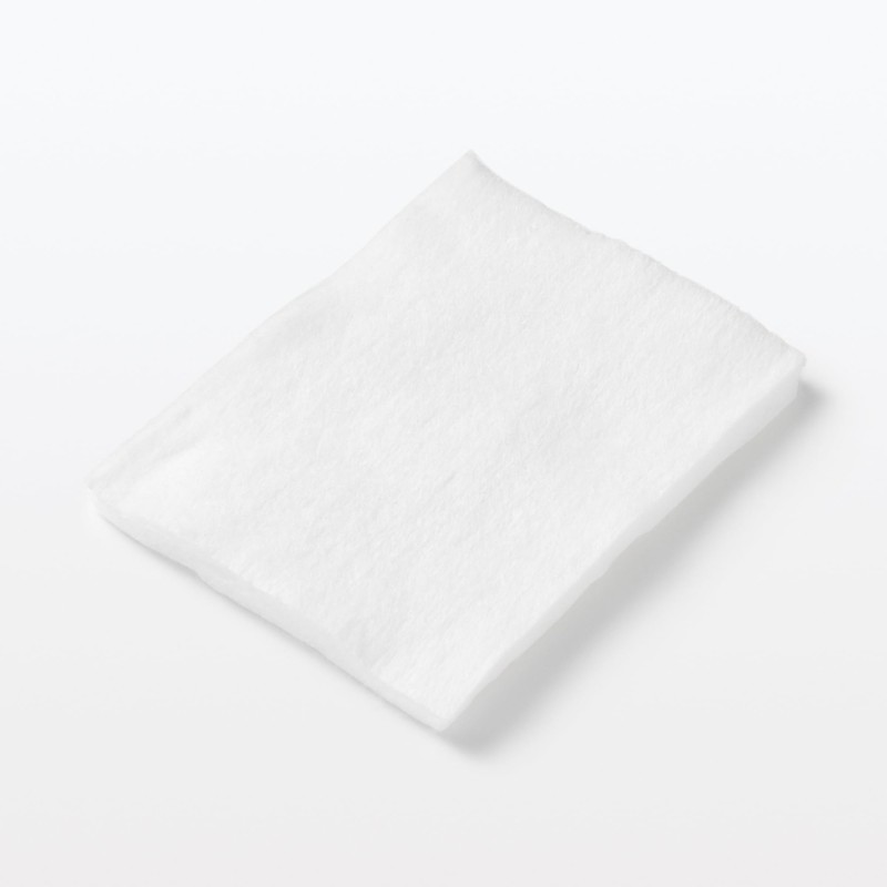 Muji 84923579 Cut Cotton, 180 Sheets, Approx. 2.6 x 2.0