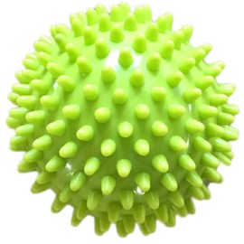Bcurb Spiky Massage Ball for Total Body Myofascial Release and Self Massage, Perfect for Plantar Fasciitis, Golfers Elbow and Tennis Elbow (3 Inches, Green)