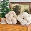champracer Knotted Cushion - Round Throw Cushion, Sofa Knotted Cushion,