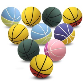 [10pcs Pack, Random Color] Kenisy Down Ball | Australian Handball | Kid Bouncy Balls 60mm Mixed Color Party Game Bag Filler for Children | Down Ball Set