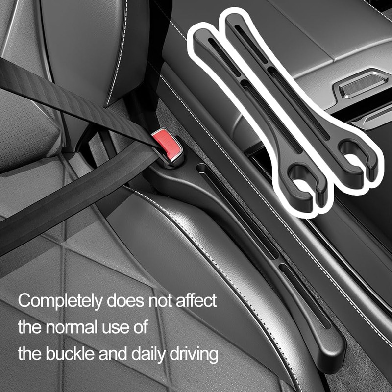 2PCS Upgrade Car Seat Gap Filler with Phone Holder,Multi-Function Car