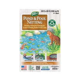 Dalen Pond & Pool Netting – Outdoor Water Garden Cover – Protective Mesh for Fish & Aquatic Life - 3/8" Mesh - (28' x 45')
