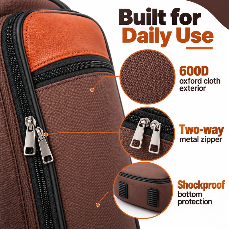 Acoustic Guitar Gig Bag for Travel – Padded Water-Resistant Carry