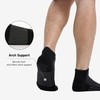 BAMBOO COOL Men's Athletic Ankle Socks Moisture Wicking, Anti-Odor Breathable