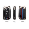 KUNIO Keyless Key Fob Cover fit for VW Arteon Passat