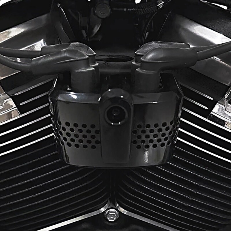 Rudyness US Black Ignition Coil Cover For Harley 18-22 Softail