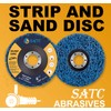 S SATC Stripping Discs 4-1/2" x 7/8" Rust Remover Wheel