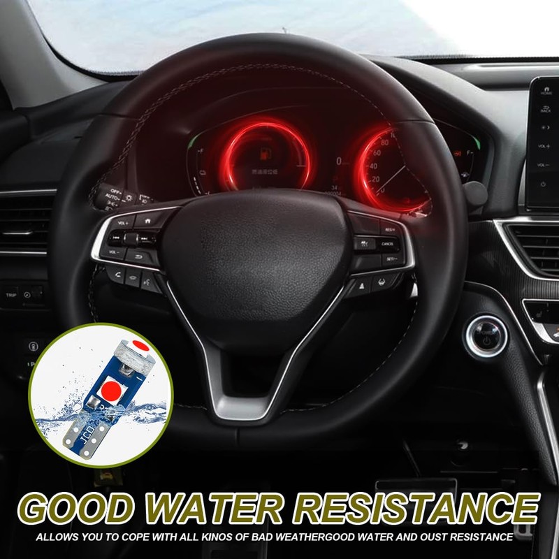 RGOAANC 20PCS T5 LED Lights for Car Dashboard, Dashboard Bulbs,